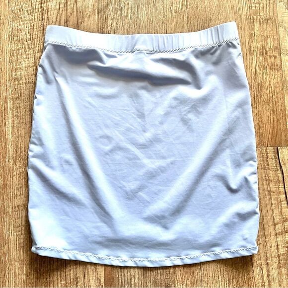 skims micro mini skirt swim collection pastel purple lavender size small pull on - Picture 2 of 4